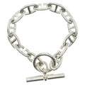 Hermes Chaine D'ancre GM 13 Pieces Bracelet Chain Silver