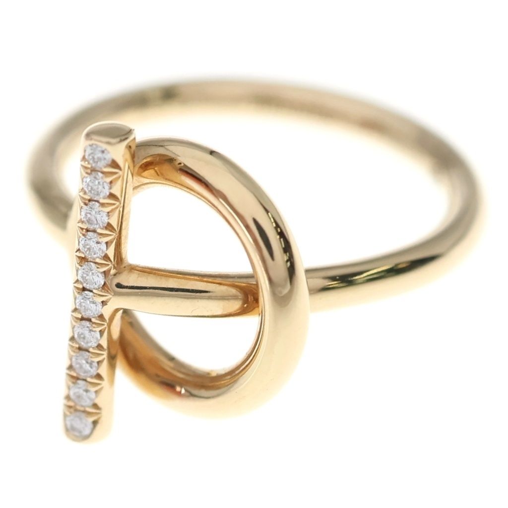 Hermes Echappee PM Ring Pink Gold