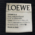 Loewe Logo Embroidery Wool Knit Cap Black — view 7