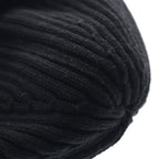 Loewe Logo Embroidery Wool Knit Cap Black — view 6