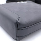 Louis Vuitton Damier Infini Discovery Messenger BB Shoulder Bag Black Leather — view 6