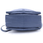 Loewe Flamenco Shoulder Bag Drawstring Light Blue Leather Silver — view 4