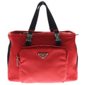 Prada Re-Nylon Pet Bag Saffiano Leather Handbag