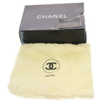 Chanel Quilted CC Logo Lambskin Leather Kiss Lock Fringe Chain Shoulder — view 7