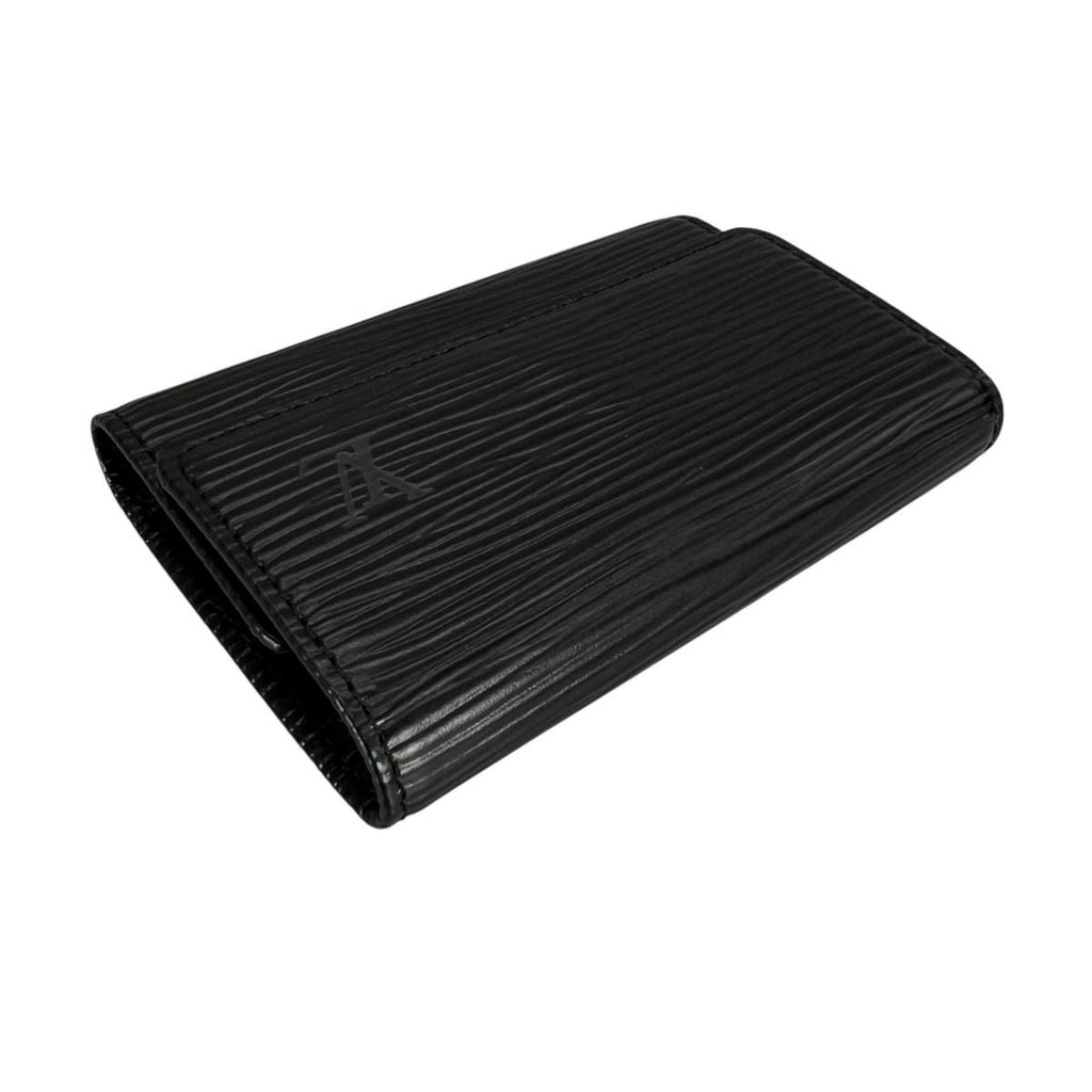 Louis Vuitton Epi Key Case Multicles 6 Noir Key Holder — view 6