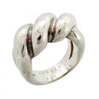 Hermes Ring Torsade 925 Sterling Silver