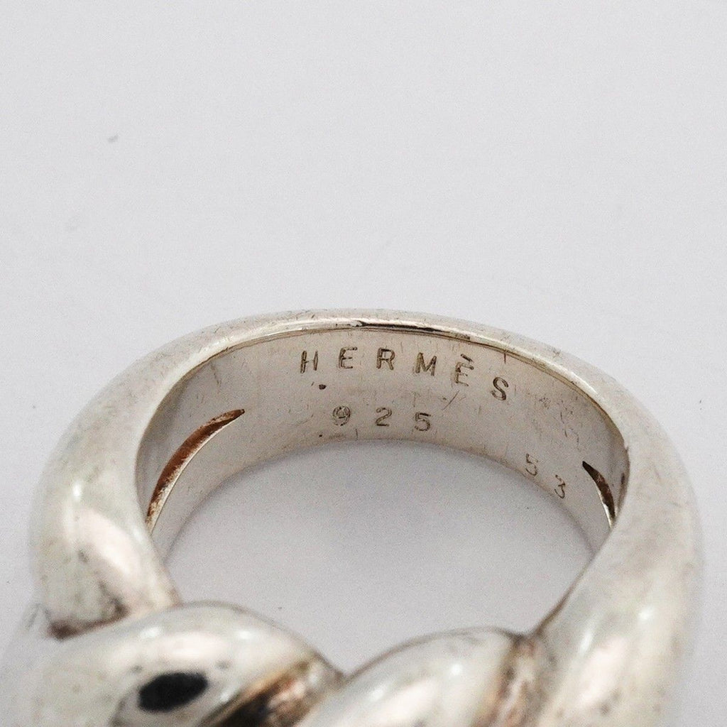Hermes Ring Torsade 925 Sterling Silver — view 4
