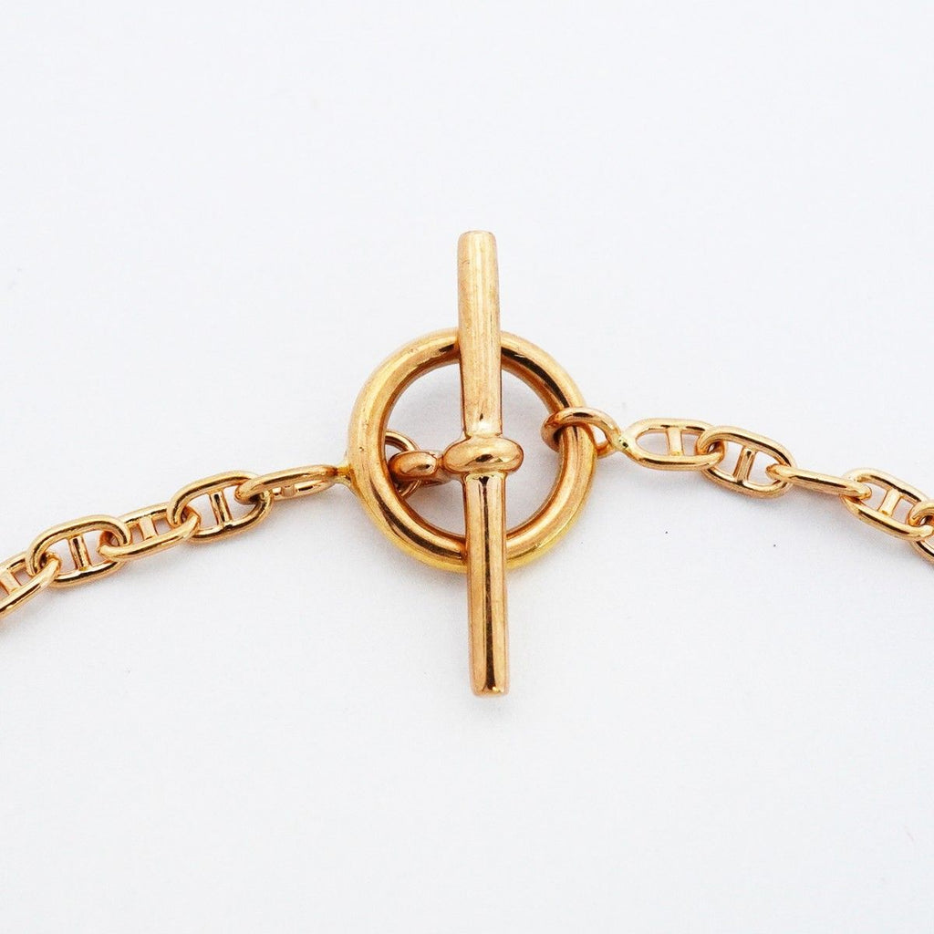 Hermes Bracelet Chaine D'ancre New Farandole TPM 18k Pink Gold — view 4