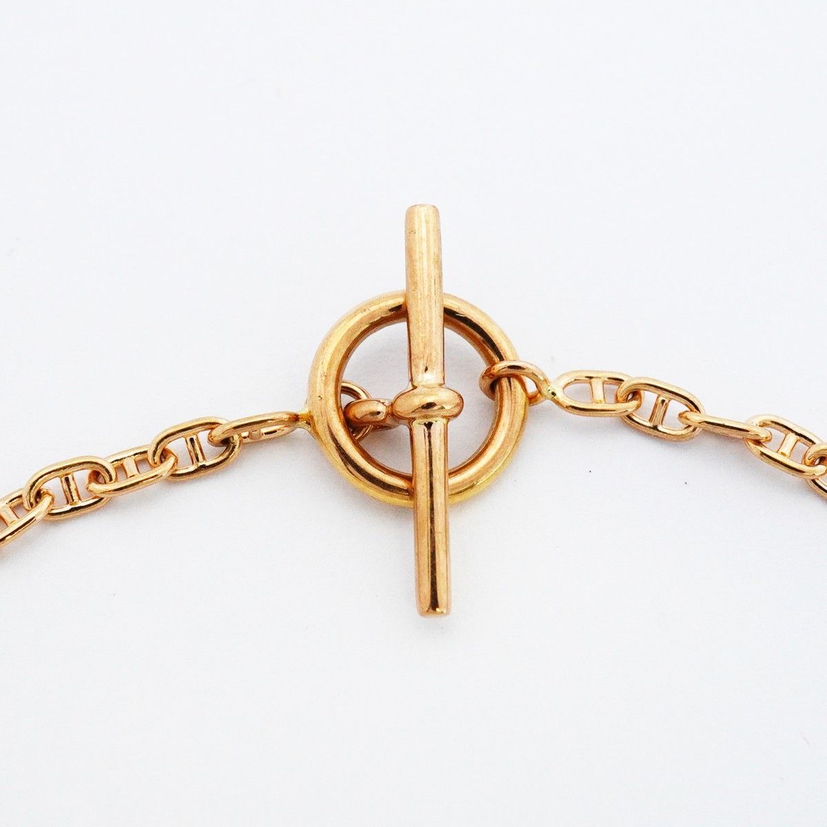 Hermes Bracelet Chaine D'ancre New Farandole TPM 18k Pink Gold — view 4