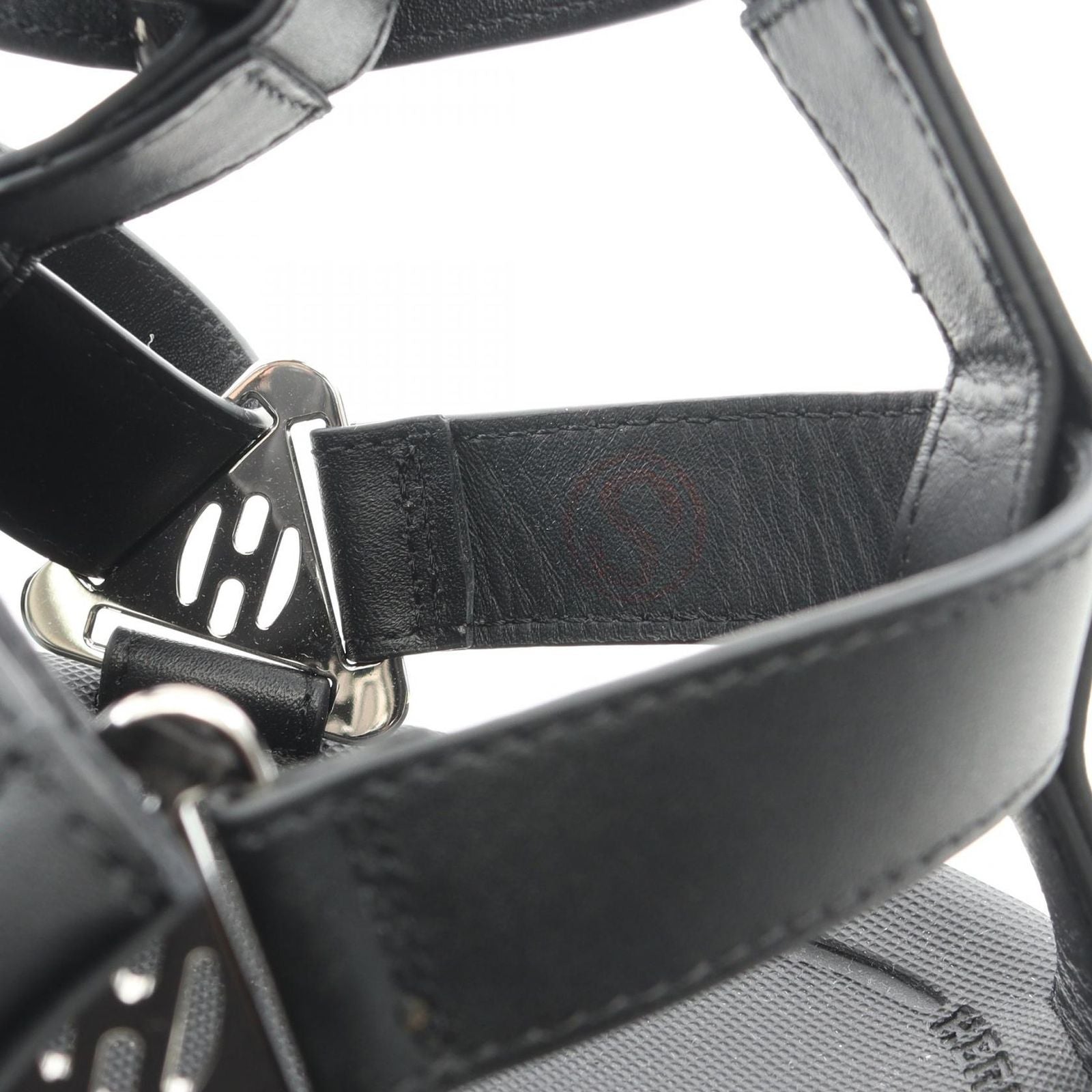 Hermes Sandals Enid Di buckle Leather — view 9