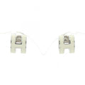 Hermes Earrings Mini Pop Minipop shu Stainless Steel Pop shuearrings