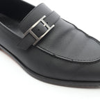 Hermes Moccasins Mont Loafers Black — view 8