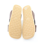 Prada Sandals Triangle Logo Criss Cross Leather — view 4