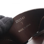 Prada Sandals Triangle Logo Criss Cross Leather — view 6