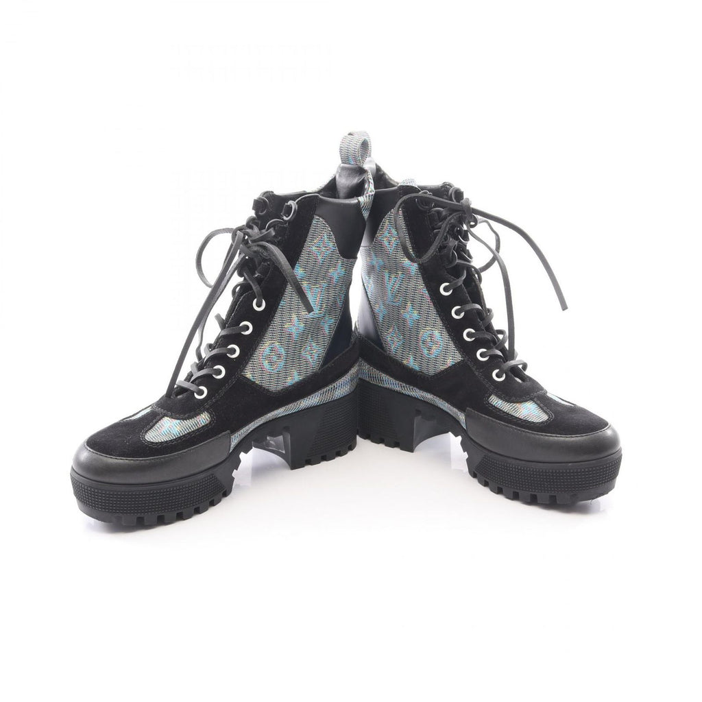 Louis Vuitton Boots Laureate Line Monogram Shaw Leather — view 3