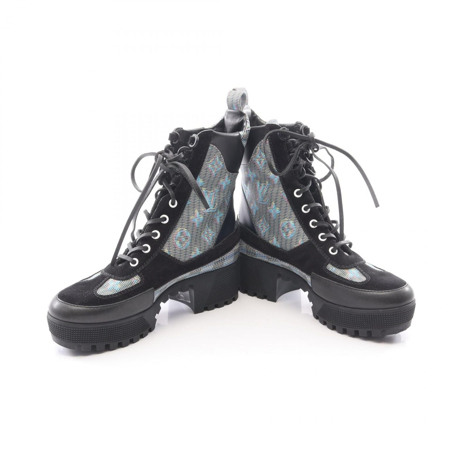 Louis Vuitton Boots Laureate Line Monogram Shaw Leather — view 3