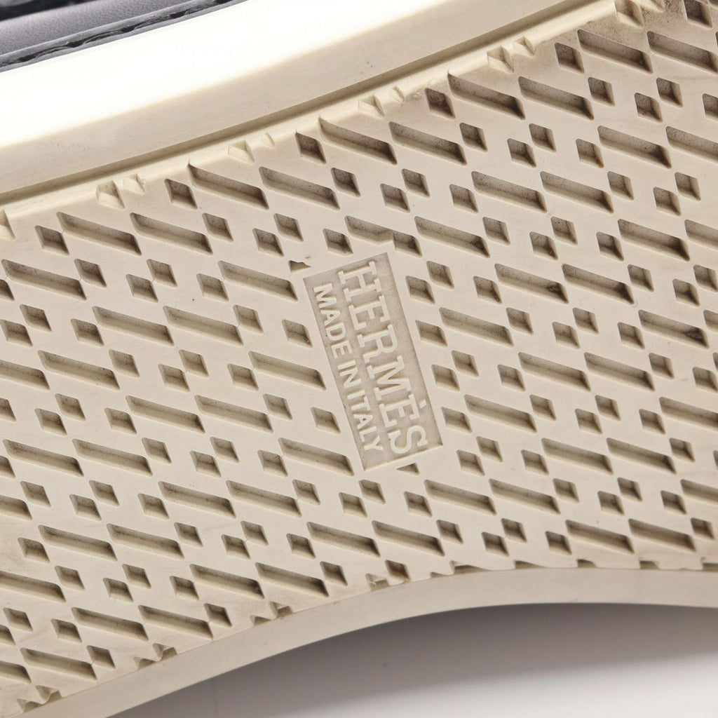 Hermes Sneakers Lenox Collier de Chien Studsbelt Leather — view 6