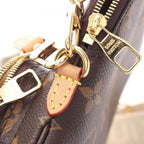 Louis Vuitton Handbag Utility Monogram 2-Way Leather Bag — view 6