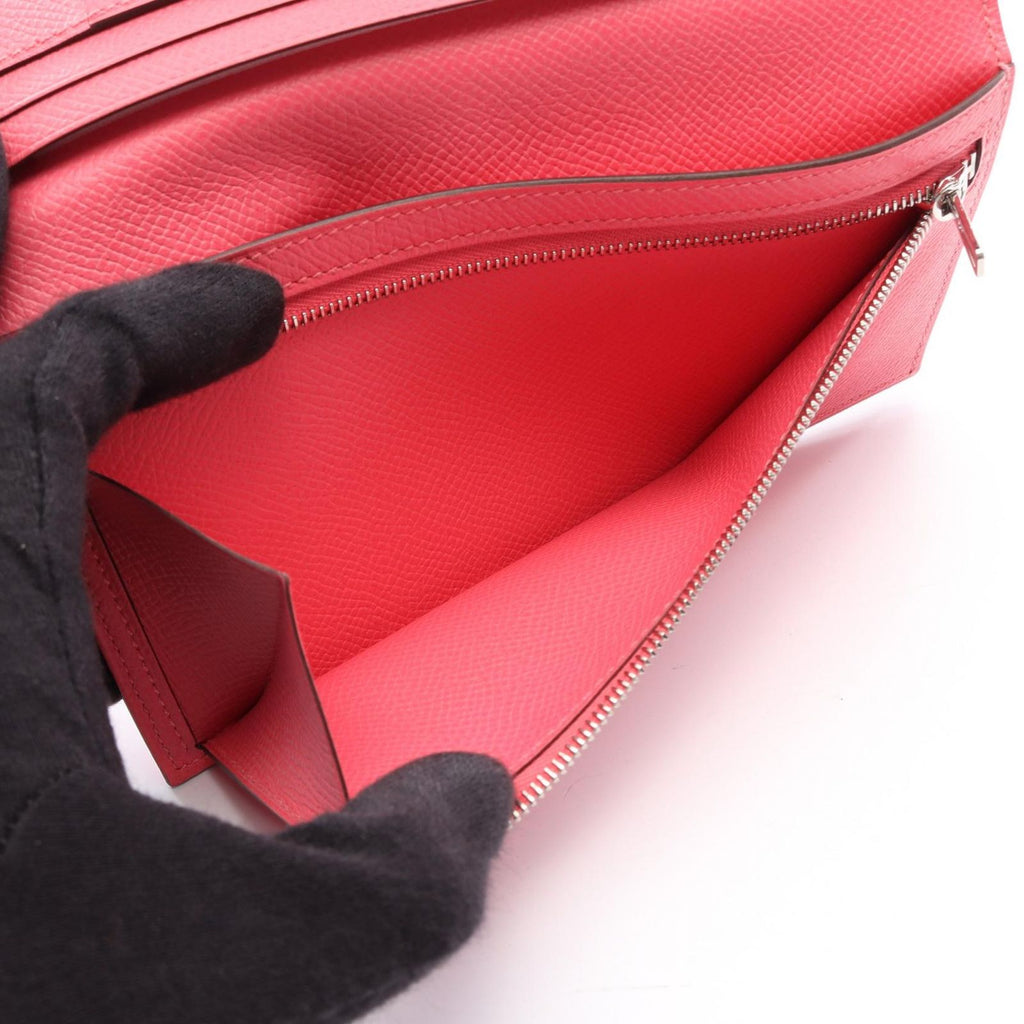 Hermes Bi Foldlong Wallet Bearn Souffle zazale — view 4