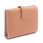 Hermes Bi Foldwallet Bearn Compact Gold Wallet — view 2
