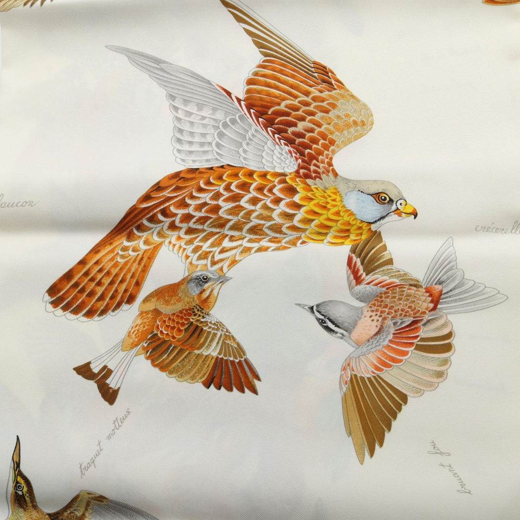 Hermes Scarf L'intrus Silk — view 7