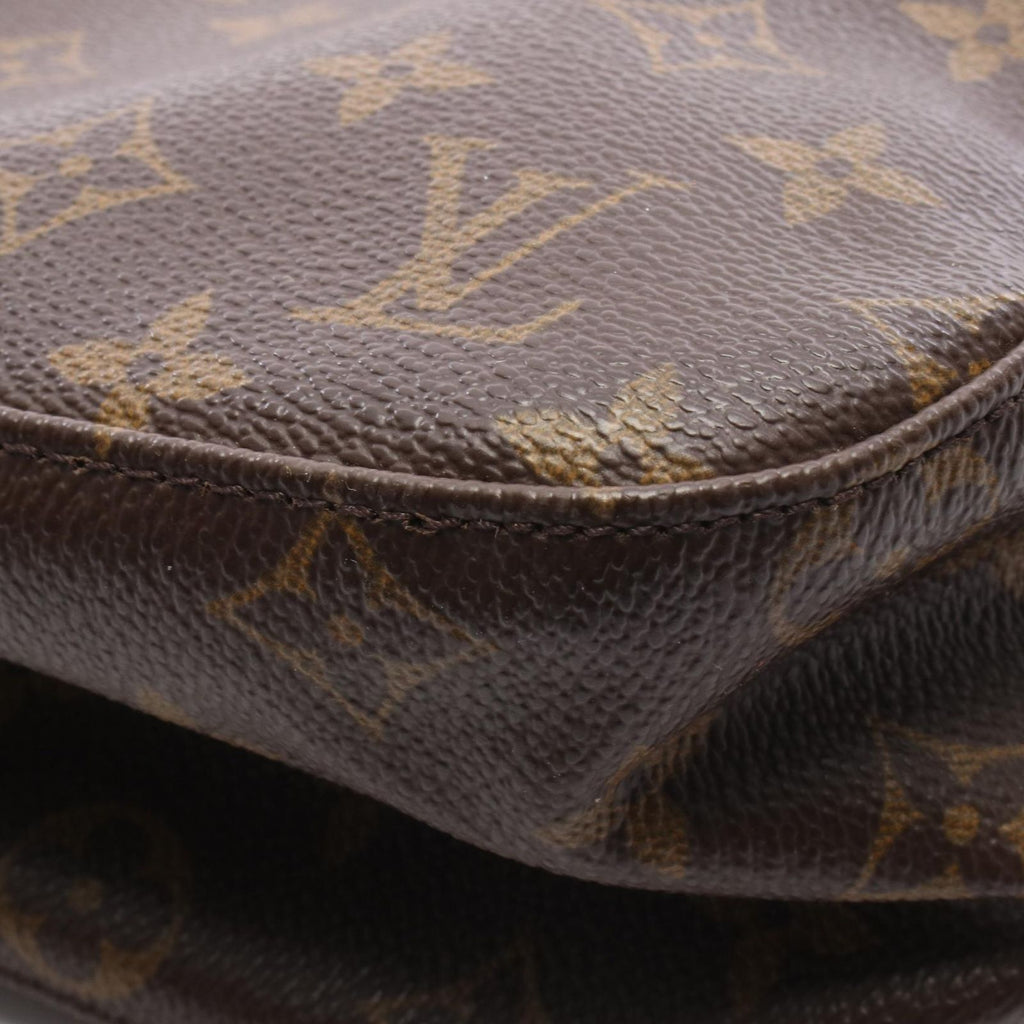 Louis Vuitton Shoulder Bag ping Leather — view 7