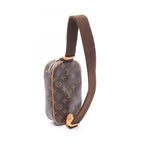 Louis Vuitton Waist Bag Pochette Gange Canvas Leather — view 2