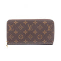 Louis Vuitton Roundlong Wallet Zippy Long Canvas