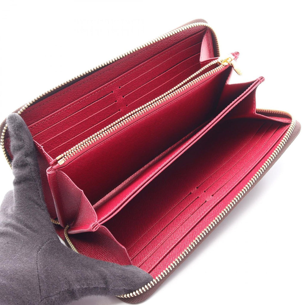 Louis Vuitton Roundlong Wallet Zippy Long Fuchsia Canvas — view 3