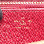 Louis Vuitton Roundlong Wallet Zippy Long Fuchsia Canvas — view 4