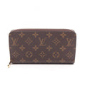 Louis Vuitton Roundlong Wallet Zippy Long Fuchsia Canvas
