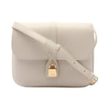 Celine Shoulder Bag Medium Tabou Off White Leather