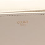 Celine Shoulder Bag Medium Tabou Off White Leather — view 4