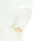 Dior Dio Earrings CD Logo — view 4