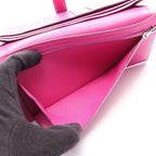 Hermes Bi Foldlong Wallet Bearn Souffle Magnolia — view 4
