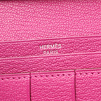 Hermes Bi Foldlong Wallet Bearn Souffle Magnolia — view 5