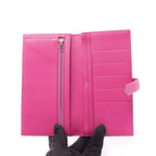 Hermes Bi Foldlong Wallet Bearn Souffle Magnolia — view 3