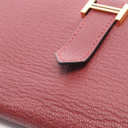 Hermes Bi Foldlong Wallet Bearn Souffle ju shu — view 7
