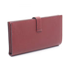 Hermes Bi Foldlong Wallet Bearn Souffle ju shu — view 2