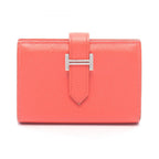 Hermes Card Case Bearn Mini s Texas Leather