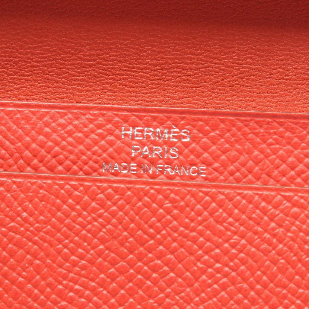 Hermes Card Case Bearn Mini s Texas Leather — view 5
