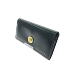 Celine Vintage Wallet Star Ball Kiss Lock Musty Black — view 2