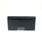 Celine Vintage Wallet Star Ball Kiss Lock Musty Black — view 3