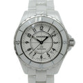 Chanel 38 White Ceramic Automatic Winding Regular Box Watch