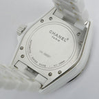 Chanel 38 White Ceramic Automatic Winding Regular Box Watch — view 4