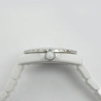 Chanel 38 White Ceramic Automatic Winding Regular Box Watch — view 5
