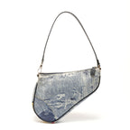 Dior Shoulder Bag Denim Print