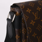 Louis Vuitton Christopher Messenger Bag Monogram Macassar Leather Brown — view 4