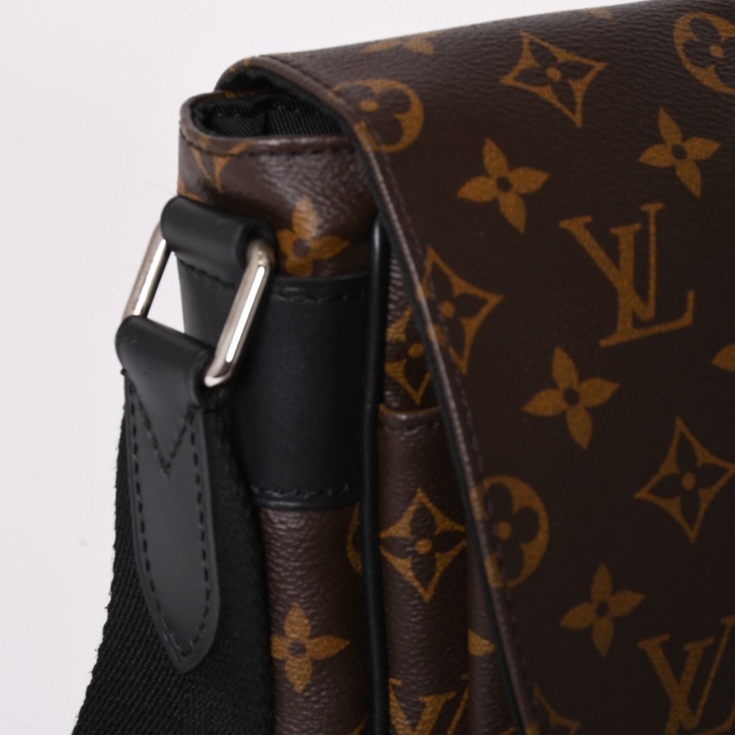 Louis Vuitton Christopher Messenger Bag Monogram Macassar Leather Brown — view 4