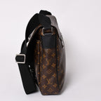 Louis Vuitton Christopher Messenger Bag Monogram Macassar Leather Brown — view 5